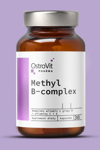 OstroVit Pharma Methyl B-Complex 30 caps - ВИТАМИНЫ ГРУППЫ B