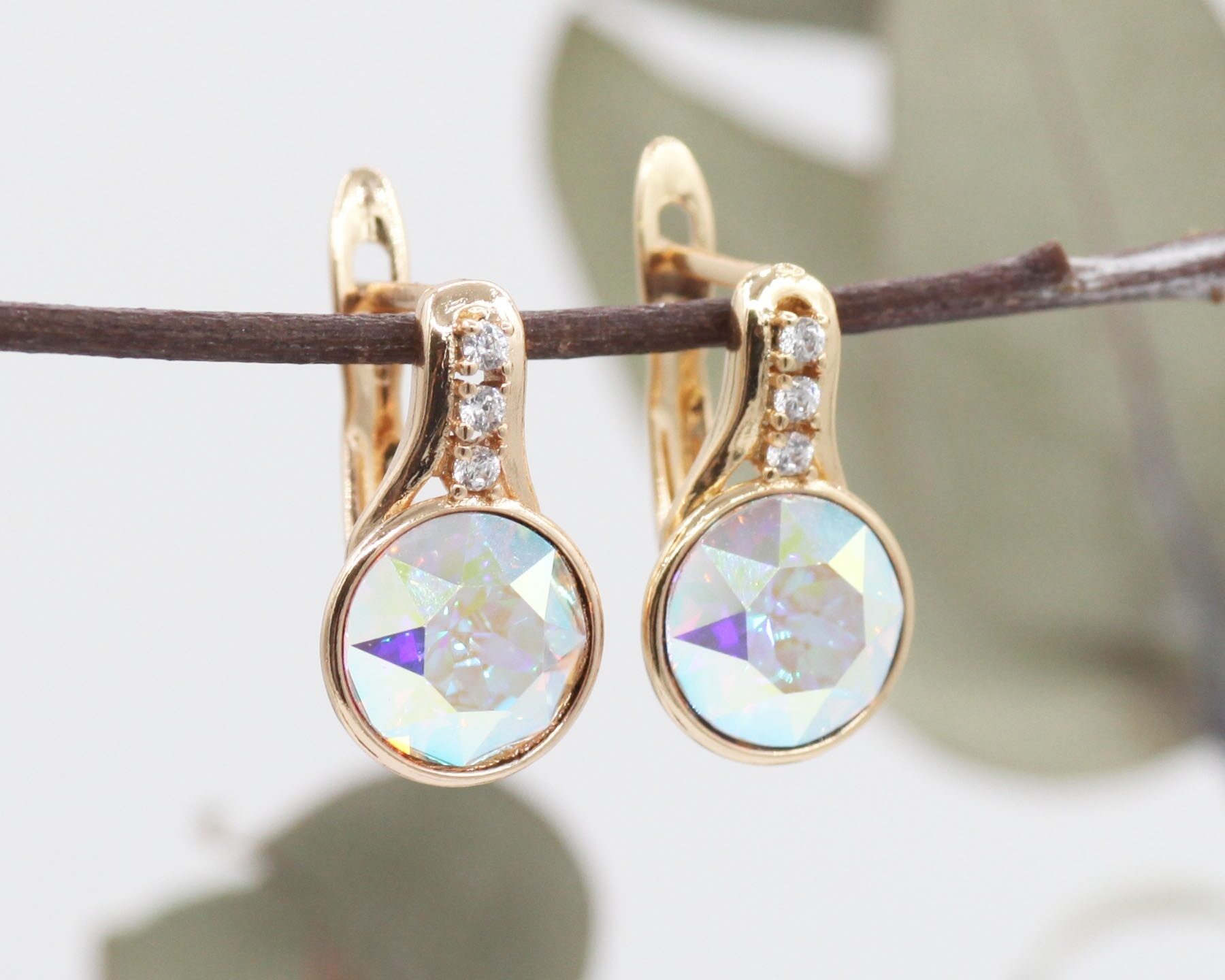 Серьги кристаллами Swarovski. VelVett