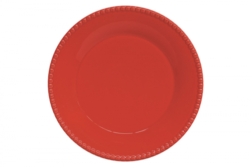 Тарелка обеденная Tiffany, красная, 26 см, 60788