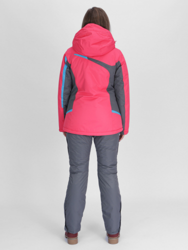 Горнолыжная куртка женская розового цвета 052001R