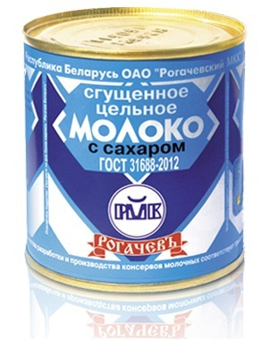 Рогачев Молоко сгущ. цельное