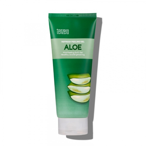 Tenzero Refresh Peeling Gel Aloe - Пилинг-гель для лица с экстрактом алоэ 180мл.