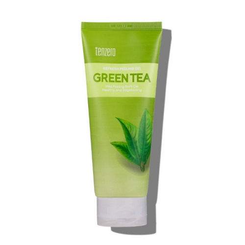 Tenzero Refresh Peeling Gel Green Tea - Пилинг - скатка для лица с экстрактом зеленого чая 180мл.