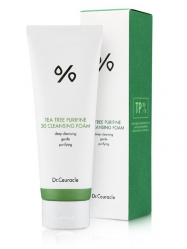 Dr. Ceuracle/Пенка для умывания с чайным деревом Tea Tree Purifine 30 Cleansing Foam, 150 мл.