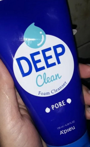 A'PIEU/Очищающая пенка-скраб для лица . Apieu Deep Clean Foam Cleanser Pore 130 мл.