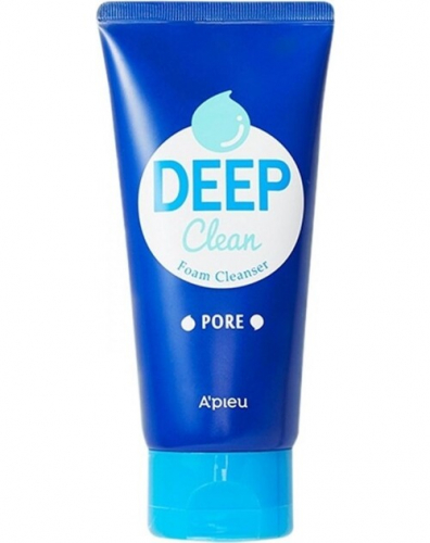 A'PIEU/Очищающая пенка-скраб для лица . Apieu Deep Clean Foam Cleanser Pore 130 мл.