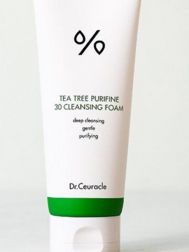 Dr. Ceuracle/Пенка для умывания с чайным деревом Tea Tree Purifine 30 Cleansing Foam, 150 мл.