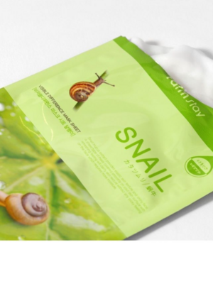 Farm Stay /Тканевая маска для лица с с муцином улитки. Visible Difference Mask Sheet Snail. 10 шт.