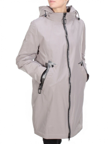M-5199 DARK BEIGE Куртка демисезонная женская CORUSKY (100 гр. синтепон) размер 48