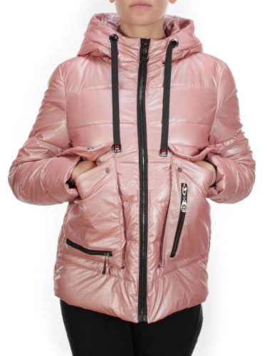 8063 PINK Куртка демисезонная женская (130 гр. синтепон) размер XL - 48 российский