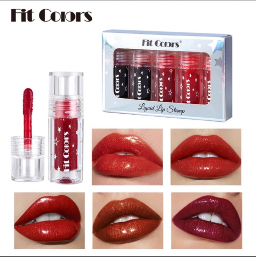 Копии Набор жидких тинтов Fit Colors Liquid Lip Stamp 5шт