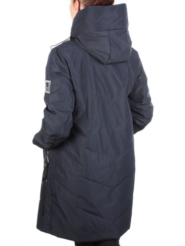 Z619-1 DARK BLUE Куртка демисезонная женская (100 гр. синтепон) размер 48 российский