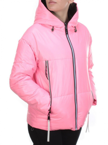 8278 PINK Куртка демисезонная женская BAOFANI (100 гр. синтепон) размер 48