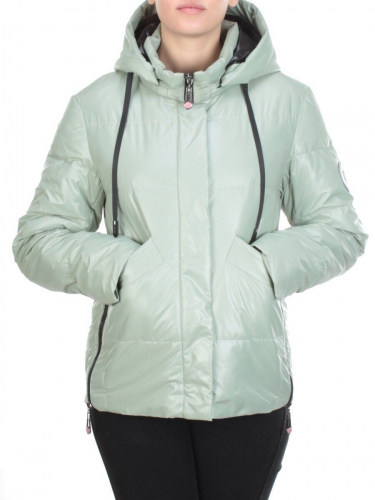 8269 OLIVE Куртка демисезонная женская BAOFANI (100 гр. синтепон) размер 48