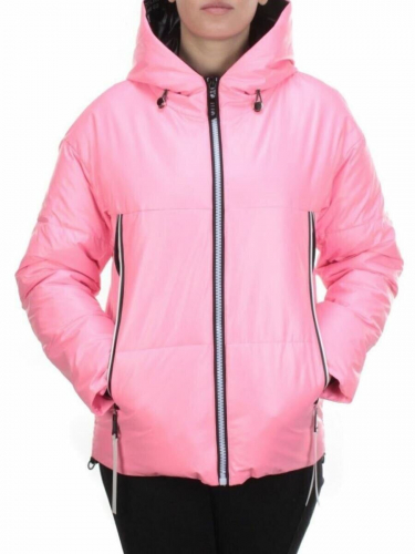 8278 PINK Куртка демисезонная женская BAOFANI (100 гр. синтепон) размер 48