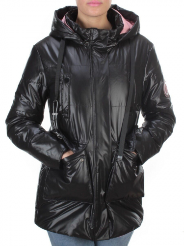 8251 BLACK Куртка демисезонная женская BAOFANI (100 гр. синтепон) размер 42