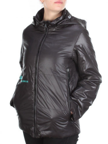 006 BLACK Куртка демисезонная женская (100 гр. синтепон) размер S(42) - 48 российский