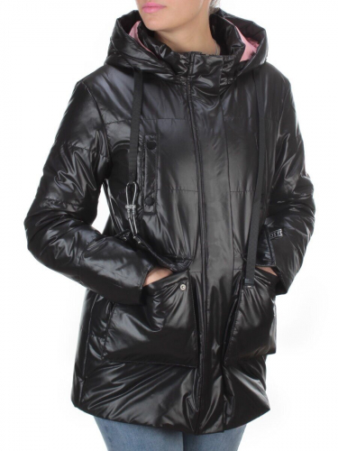 8251 BLACK Куртка демисезонная женская BAOFANI (100 гр. синтепон) размер 42