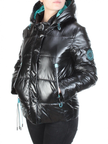 8262 BLACK Куртка демисезонная женская BAOFANI (100 гр. синтепон) размер 46