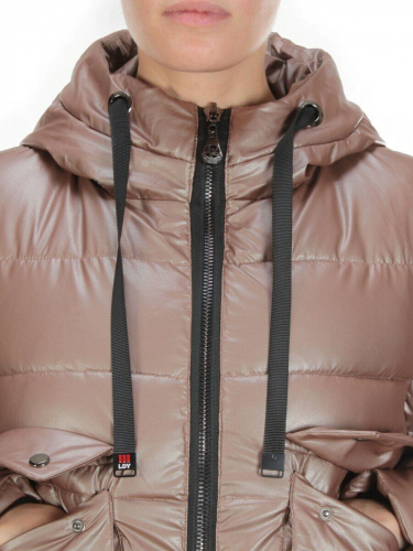 8063 BROWN Куртка демисезонная женская (130 гр. синтепон) размер L - 46 российский