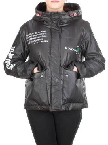 005 BLACK Куртка демисезонная женская (100 гр. синтепон) размер S(42) - 48 российский