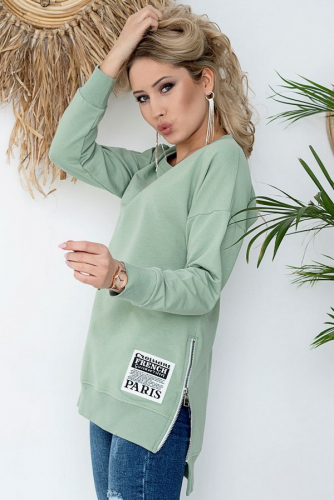 HAJDAN BL1127 зеленый блузка