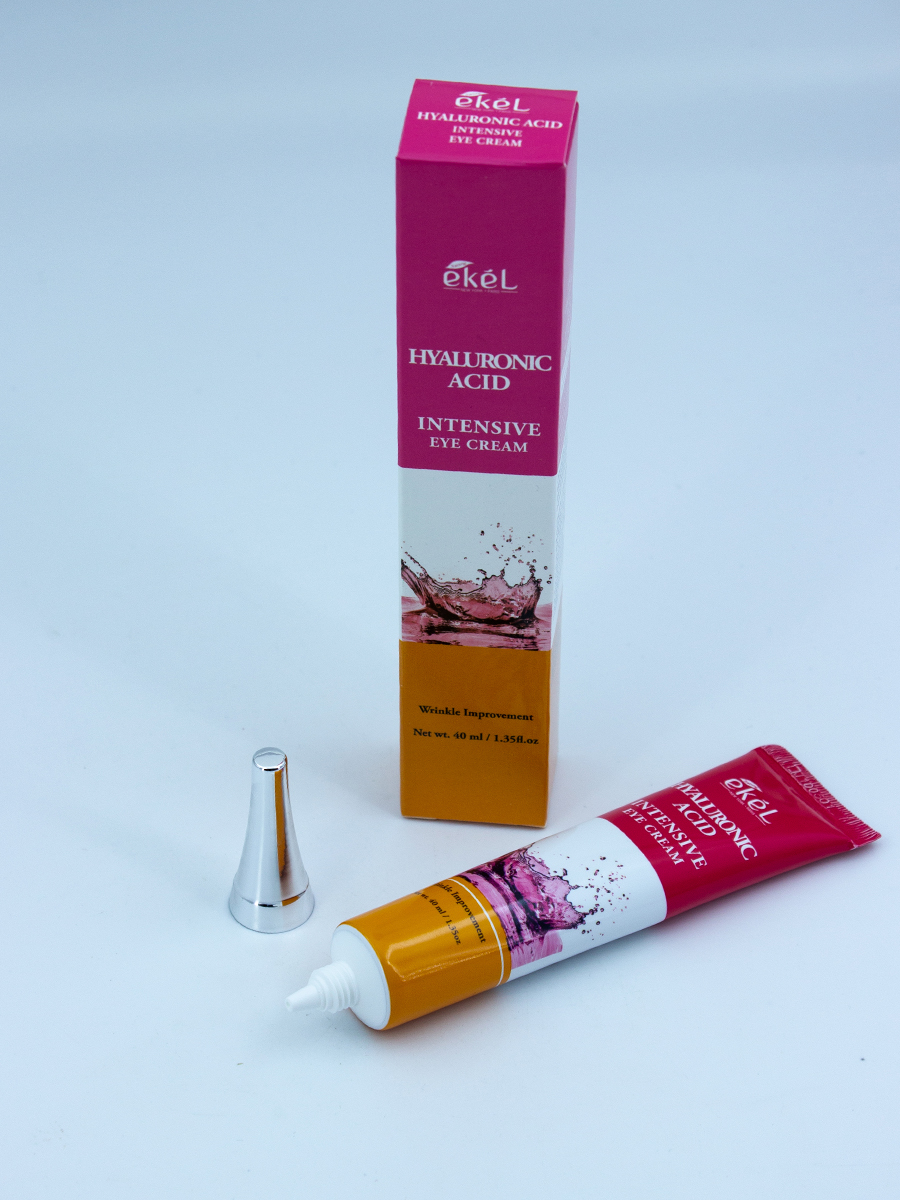 EKEL - КРЕМ ДЛЯ ВЕК И ГЛАЗ С ГИАЛУРОНОВОЙ КИСЛОТОЙ HYALURONIC ACID INTENSIVE EYE CREAM, 40 ML