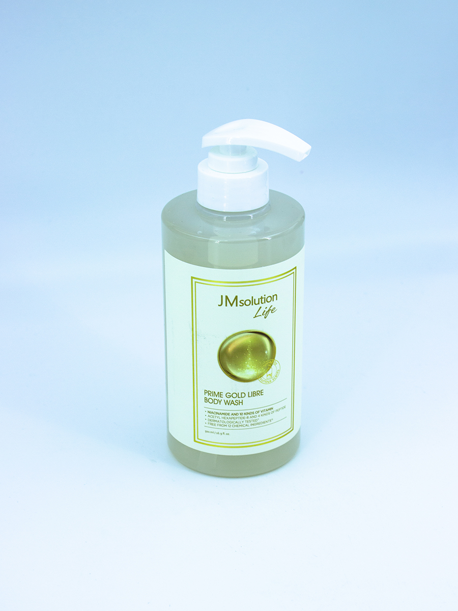 JMSOLUTION - ГЕЛЬ ДЛЯ ДУША С ЭКСТРАКТОМ ЗОЛОТА LIFE PRIME GOLD LIBRE BODY WASH, 500 МЛ