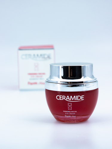 FARMSTAY - КРЕМ ДЛЯ ВЕК И ГЛАЗ С УКРЕПЛЯЮЩИЙ КЕРАМИДАМИ CERAMIDE FIRMING FACIAL EYE CREAM, 50 ML