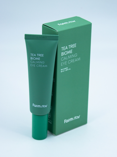 FARMSTAY - КРЕМ ДЛЯ КОЖИ ВОКРУГ ГЛАЗ УСПОКАИВАЮЩИЙ TEA TREE BIOME CALMING EYE CREAM, 50 ML