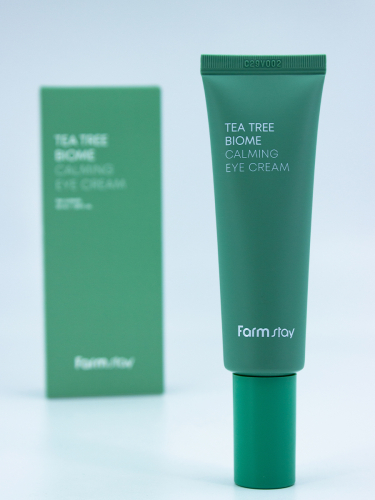 FARMSTAY - КРЕМ ДЛЯ КОЖИ ВОКРУГ ГЛАЗ УСПОКАИВАЮЩИЙ TEA TREE BIOME CALMING EYE CREAM, 50 ML