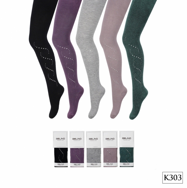 Колготки детские K-303 Belino ТЕМНОЕ АССОРТИ