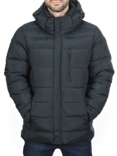 4018 DARK GRAY Куртка мужская зимняя ROMADA (200 гр. холлофайбер) размер 52
