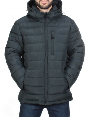 4017 DARK GRAY Куртка мужская зимняя ROMADA (200 гр. холлофайбер) размер 46