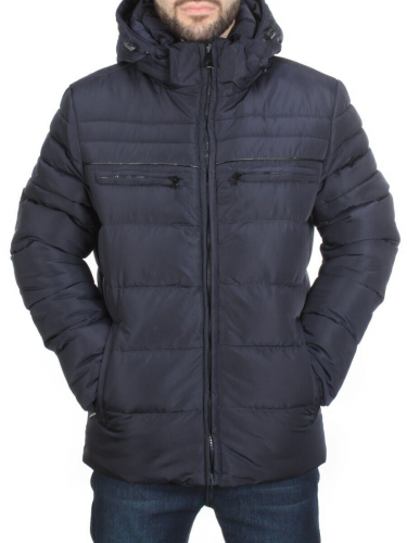 J8250 DEEP BLUE Куртка мужская зимняя NEW B BEK (150 гр. холлофайбер) размер L - 46/48 российский