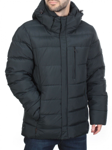 4018 DARK GRAY Куртка мужская зимняя ROMADA (200 гр. холлофайбер) размер 52