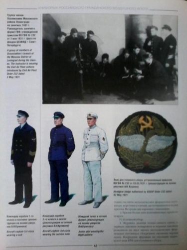 Уценка. Леонид Токарь: Униформа российского гражданского воздушного флота. 1929-2006