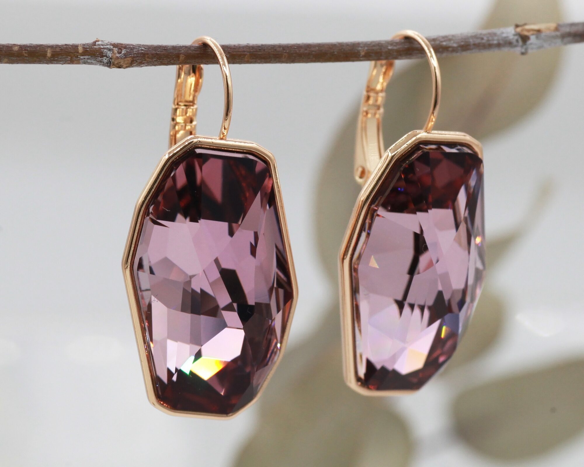Серьги с кристаллами Swarovski. VelVett