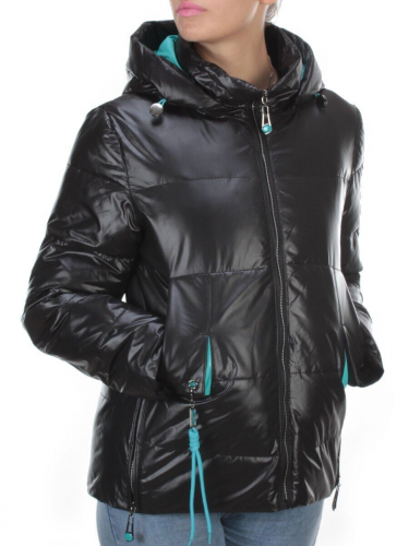 8268 BLACK Куртка демисезонная женская BAOFANI (100 гр. синтепон) размер 42 - российский