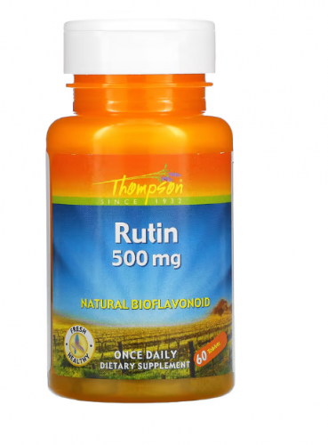 Thompson, Рутин, 500 мг, 60 таблеток