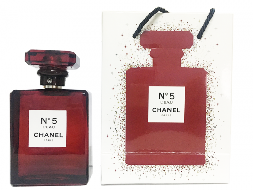 Женские духи   Chanel No 5 L'Eau for women 100 ml в подарочном пакете ОАЭ