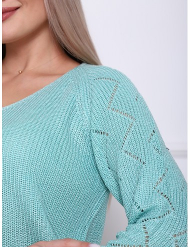 Пуловер NENSI с люрексом