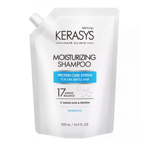 KeraSys Шампунь для волос увлажняющий / Moisturizing Shampoo, 500 мл