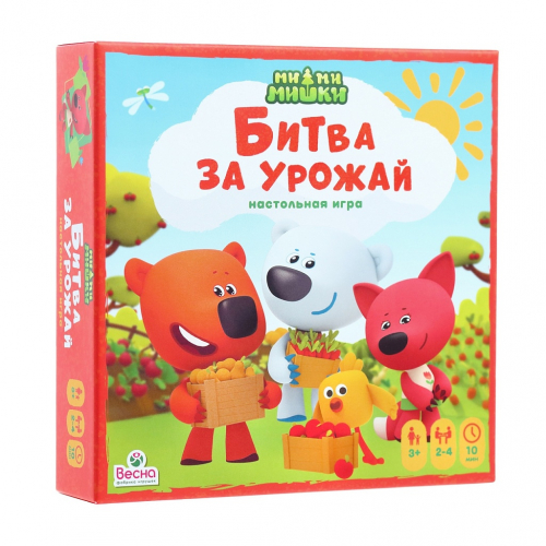 Настольная игра ВЕСНА Ми-ми-мишки. Битва за урожай