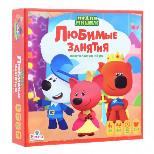 Настольная игра ВЕСНА Ми-ми-мишки. Любимые занятия