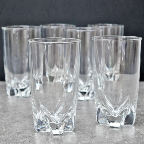 LISBONNE Набор стаканов 6шт 330мл (высокие) арт.V0402