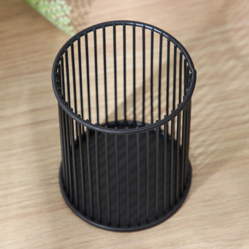 Сушилка для столовых приборов Доляна «Лофт», 8×8×10 см, цвет чёрный
