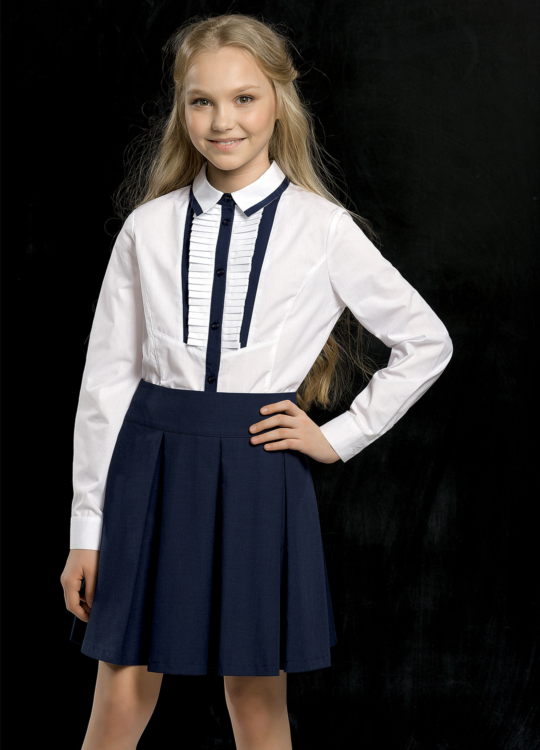 GWCJ7048 блузка для девочек (1 шт в кор.)