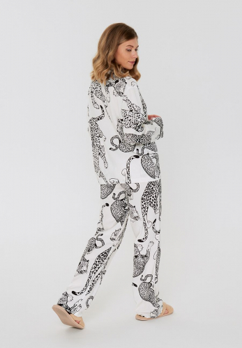 0120298031	Комплект жен.(блузка и брюки) Bamenda цветной	Pajamas
