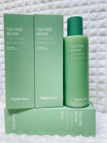 FarmStay/Эмульсия для лица Tea Tree Biome Calming Emulsion 200 мл.